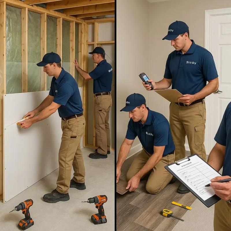 Repairs and Reconstruction process in Melrose Park, FL